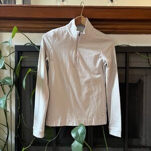 Vuori Women’s Halo Essential Half Zip - Salt Heather Size Small